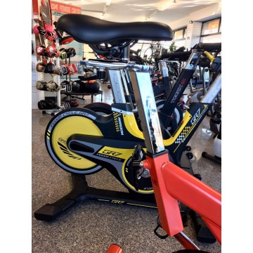 TEKKFIT ASTRA Spin Bike a scatto fisso - Volano 24kg - Ricevitore fascia cardio