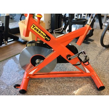 TEKKFIT ASTRA Spin Bike a scatto fisso - Volano 24kg - Ricevitore fascia cardio