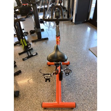 TEKKFIT ASTRA Spin Bike a scatto fisso - Volano 24kg - Ricevitore fascia cardio