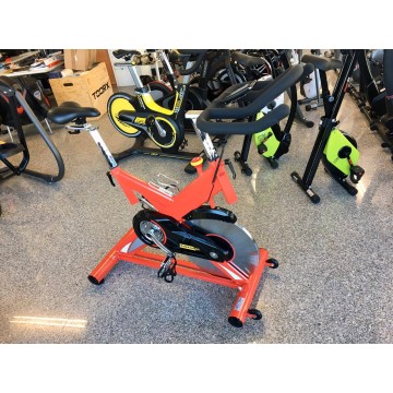 TEKKFIT ASTRA Spin Bike a scatto fisso - Volano 24kg - Ricevitore fascia cardio