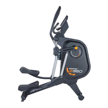 TEKKFIT - Ellittica salvaspazio a volano anteriore con passo regolabile e schermo touch 7'' - FALCON HRC - NOVITA'!