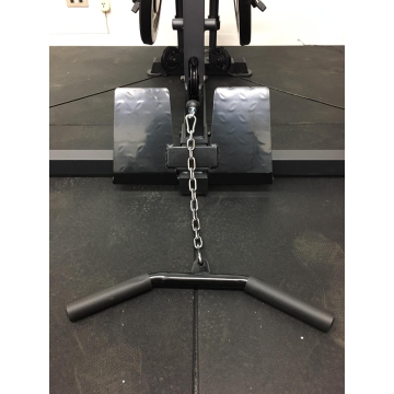 TEKKFIT - Gabbia rack multifunzione con Lat Machine, supporti DIP, chest press, butterfly, dual cross cable