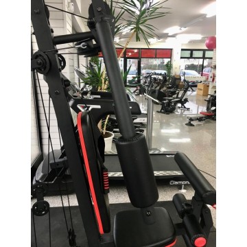 TEKKFIT - Stazione multifunzione con Power Tower e panca regolabile - pacco pesi 72 kg