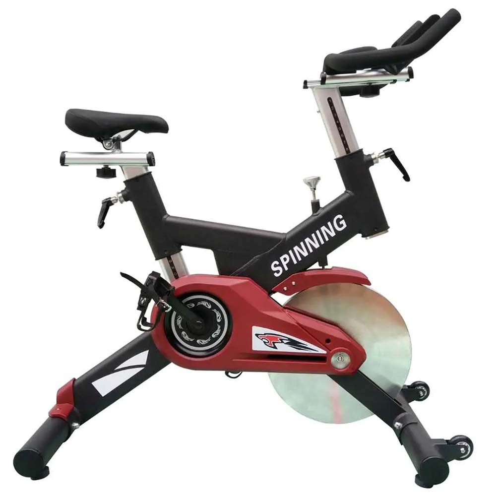 TEKKFIT - Spin bike a scatto fisso e volano anteriore 24 kg NEW ASTRA