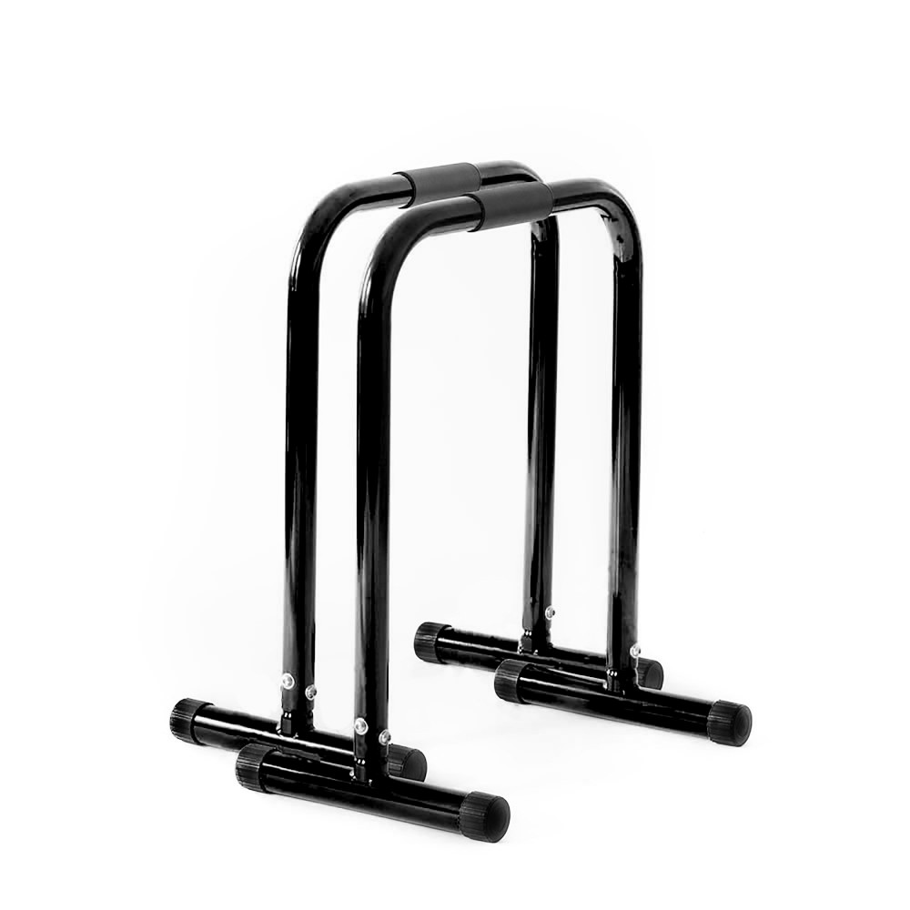 TEKKFIT - Coppia di parallele parallettes Professionali altezza 83 cm