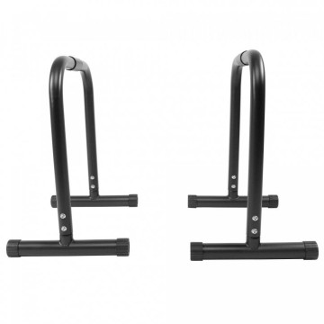 TEKKFIT - Coppia di parallele parallettes Professionali altezza 83 cm