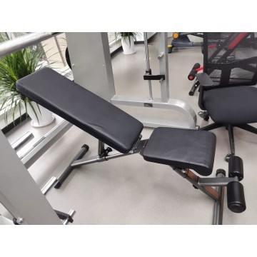 TEKKFIT - Panca inclinata salvaspazio richiudibile seduta e schienale regolabili BENCH JR