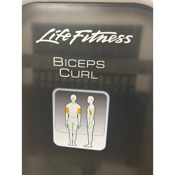 Life fitness BICEPS CURL